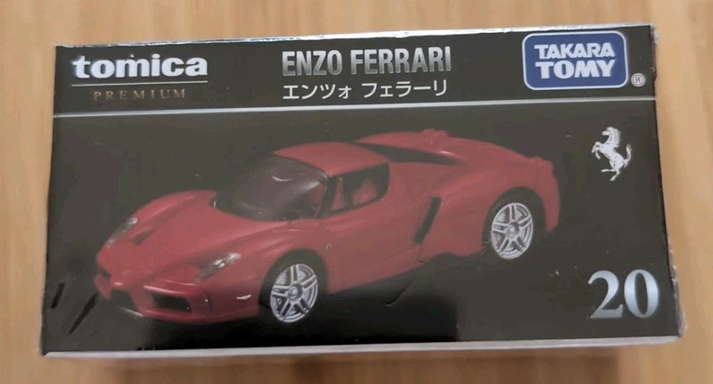 TAKARA TOMY TOMICA PREMIUM #20 ENZO FERRARI Diecast Model Car 1/62 SCALE NEW