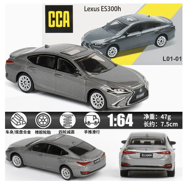 CCA 1:64 Lexus ES300h Diecast Metal Model Car New in Box
