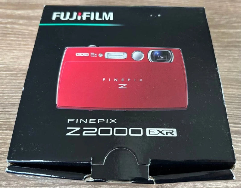 Fujifilm FinePix Z2000 EXR Red Compact Digital Camera with Wi-Fi Accessories
