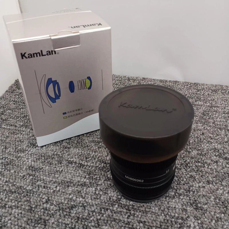KAMLAN 15mm F2 MF Lens for FUJIFILM X Mount Camera, Manual Focus