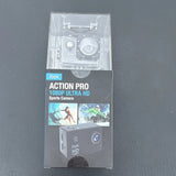 itek Action Pro 1080p Waterproof Action Camera 12MP 2in Screen USB Black