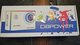 DBPOWER Waterproof Action Camera 1080P HD - DB0754-OPEN BOX/BRAND *NEW*