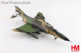 1/72 F-4E Phantom II scale jet model in green camouflage, detailed landing gear