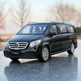 1:24 Mercedes Benz V260 Alloy MPV Diecast Car Model  Sound Light Kids Gift Toy