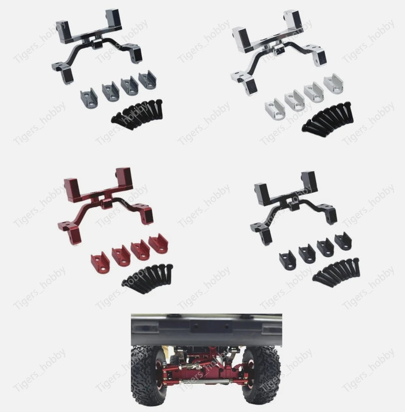 Metal Servo Fixed Seat Spring Leaf Fixed Upgrade Parts For 1/10 WPL C74 RC car