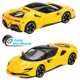 BBR Models 1:64 Ferrari SF90 ¨C Giallo Modena Yellow