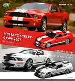 GreenLight & Motorhelix 1:64 Mustang Shelby GT500 Diecast Model Car