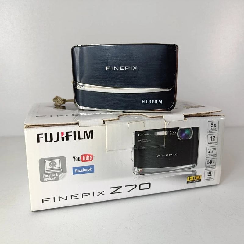 Fujifilm FinePix Z70 Digital Camera Black Fujifilm In Box - Read Description