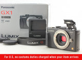 *Rare, Unused, English OK* Panasonic Lumix DMC-GX1 Black 16 MP Digital Camera