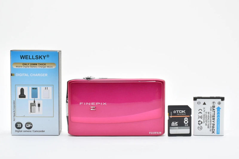 English [Top MINT] Fujifilm Finepix Z900Exr Pink Compact Digital Camera JAPAN