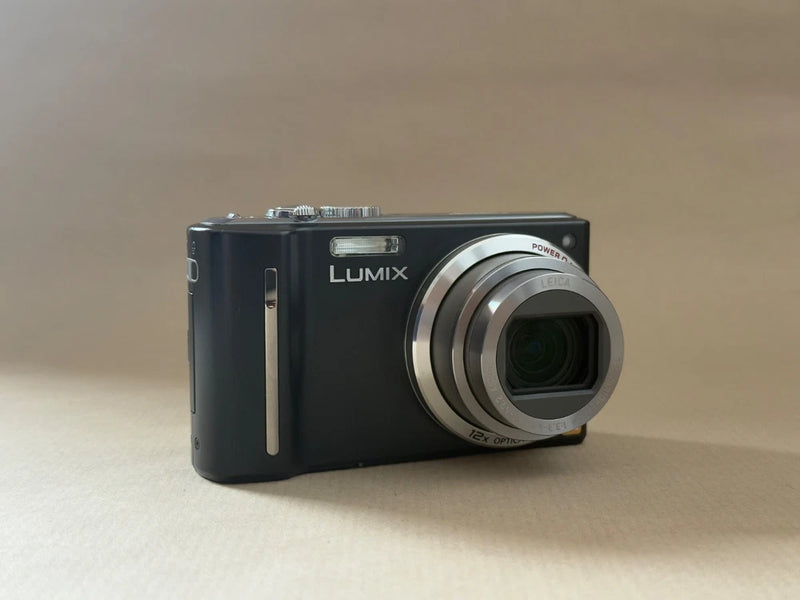 Panasonic Lumix DMC-TZ8  Digital Camera 12.1MP BLACK Working (Read Description)