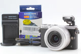 English OK [Near MINT SC:545] Panasonic Lumix DMC-GM1 12-32mm Lens Kit Silver #