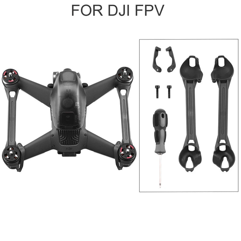 2Pcs Arm Bracers Reinforcement + Dual Head Screwdriver Set for DJI FPV Drone f