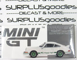 2025 Mini-GT Overseas Edition: White PORSCHE 911 CARRERA RS 2.7 Item #MGT00801-L