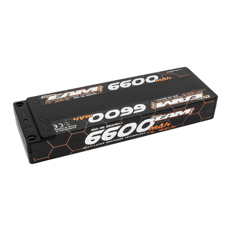 Team EAM 6600mAh 160C Multi-Layer Graphene Li-Po Battery EAM66160-2 Battery