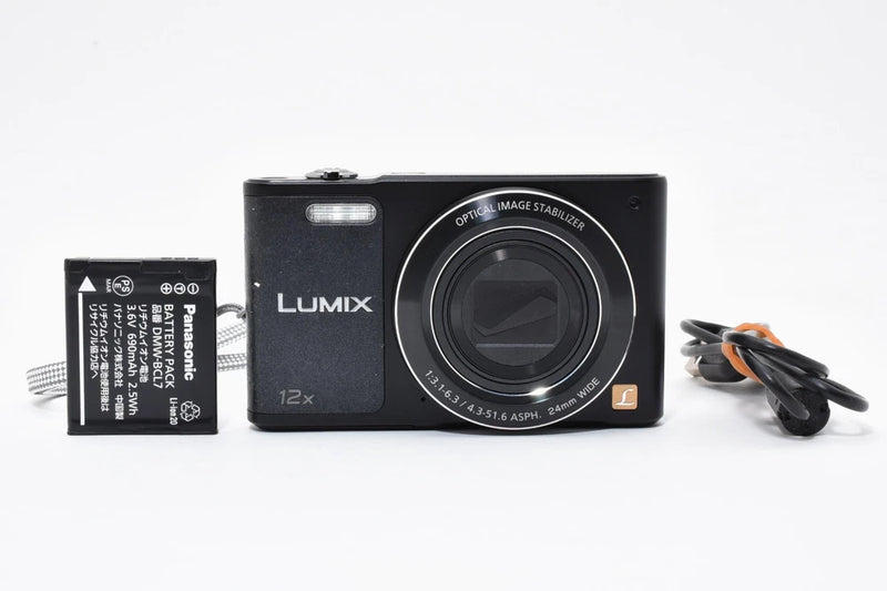 Panasonic Lumix DMC-SZ10 14.1MP Digital Camera - Black Tested w/battery#2813708