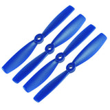 2 Pair Bullnose Propeller 5045 5x4.5 CW CCW 2-Vane RC Quadcopter Multirotor Blue Propeller