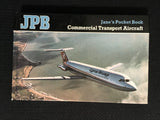 Jane's Pocket Book COMMERCIAL TRANSPORT AIRCRAFT Airplanes Airliners 1981 VG HC