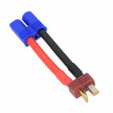 EC3 Male to Deans Nylon T Plug Male cable 12AWG 5CM wire Battery Hobbies Toy FPV