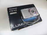 Panasonic Lumix DMC-FS42 10MP Compact Digital Camera - Silver + Accessories