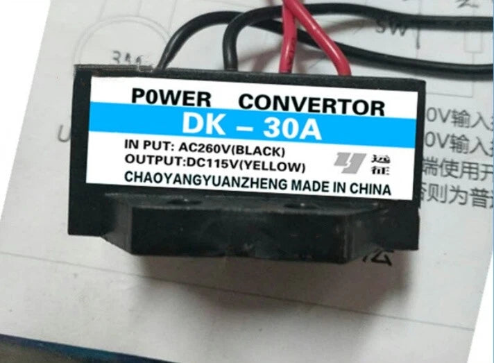 DK-30A POWER CONVERTER Input AC260V Output DC115V
