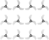 12pcs Gemfan 40mm 3 Blade Propellers with 1.5mm Shaft Hole Whoop Drone