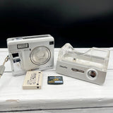 FUJIFILM FinePix F440 Silver  Digital Compact Camera 4.1MP Tested From JAPAN