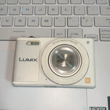 Panasonic LUMIX DMC-SZ10 Flip Screen 16MP Digital Camera White Good condition