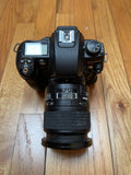 Fujifilm FinePix S3 Pro DSLR Camera with Nikon Nikkor AF Micro 105mm 1:2.8D lens