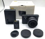 Nikon 1 J1 Black Mirrorless Digital Camera Lens Kit [Near Mint] w/Box #528B2