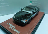 GOC 1/64 Scale FORD CROWN VICTORIA Black Detective Edition Diecast Car Model
