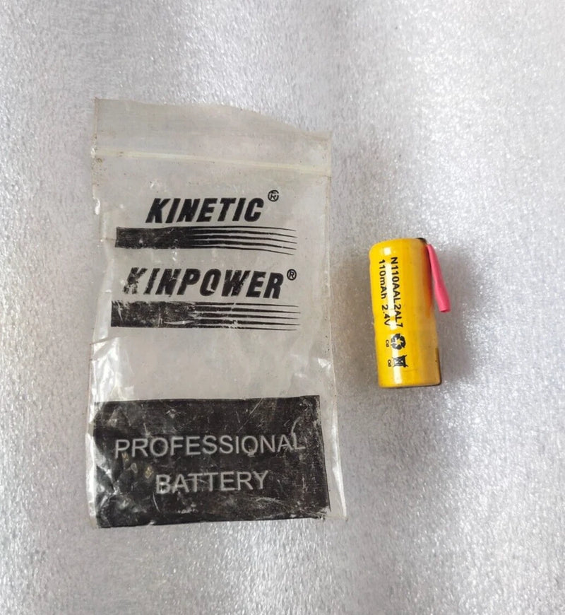 1 Pcs Kinetic Kinpower N110AAL2AL7 110mAh 2.4V Cell Battery