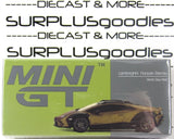 2024 Mini-GT Overseas Edition: LHD LAMBORGHINI HURACAN STERRATO Verde Gea #779