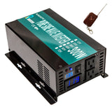 Pure Sine Wave Inveter 300W 12V to 110V 120V Power Converter Motor Home SolarCar