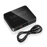 1 Input 2 Output Ultra HD 4K 3D HDMI Splitter HDCP 1080P HDTV Video Adapter New