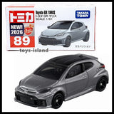 TOMICA 89 TOYOTA GR YARIS 1/61 TOMY DIECAST CAR 2026 May New Model Grey