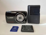 Panasonic LUMIX DMC-S1 Black Compact Digital Camera 12.1MP Japan