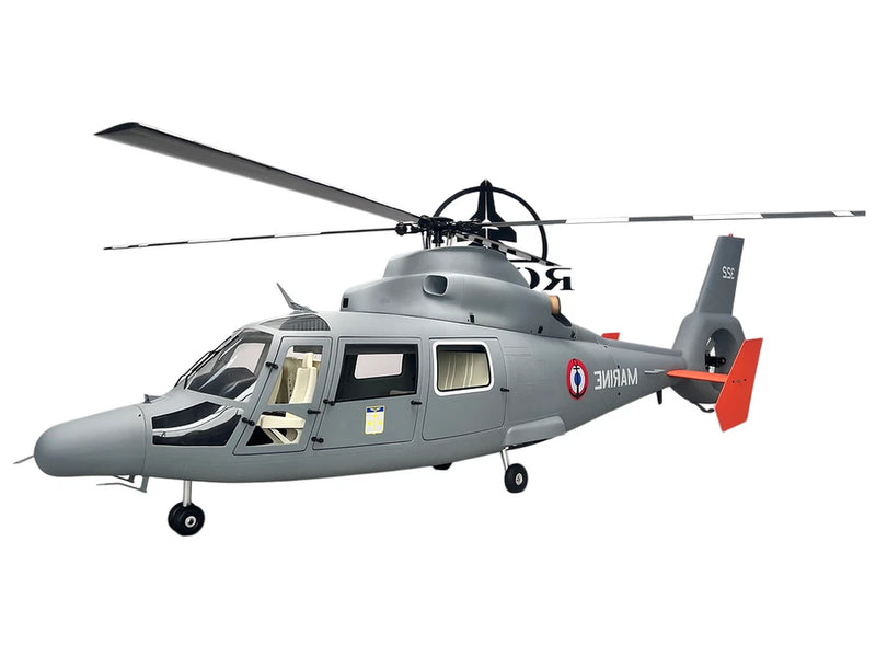 ROBAN ARF 800 size AS-365 Marine Dauphin RC Helicopter Scale Model Fuselage