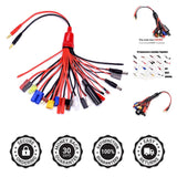 Multifunctional 19 Charging Adapters - Durable Cable for RC Battery Management Battery