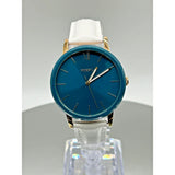 Fossil Cambry Unisex Watch, Teal Blue/ Rose Gold, model BQ-3590, new battery Battery