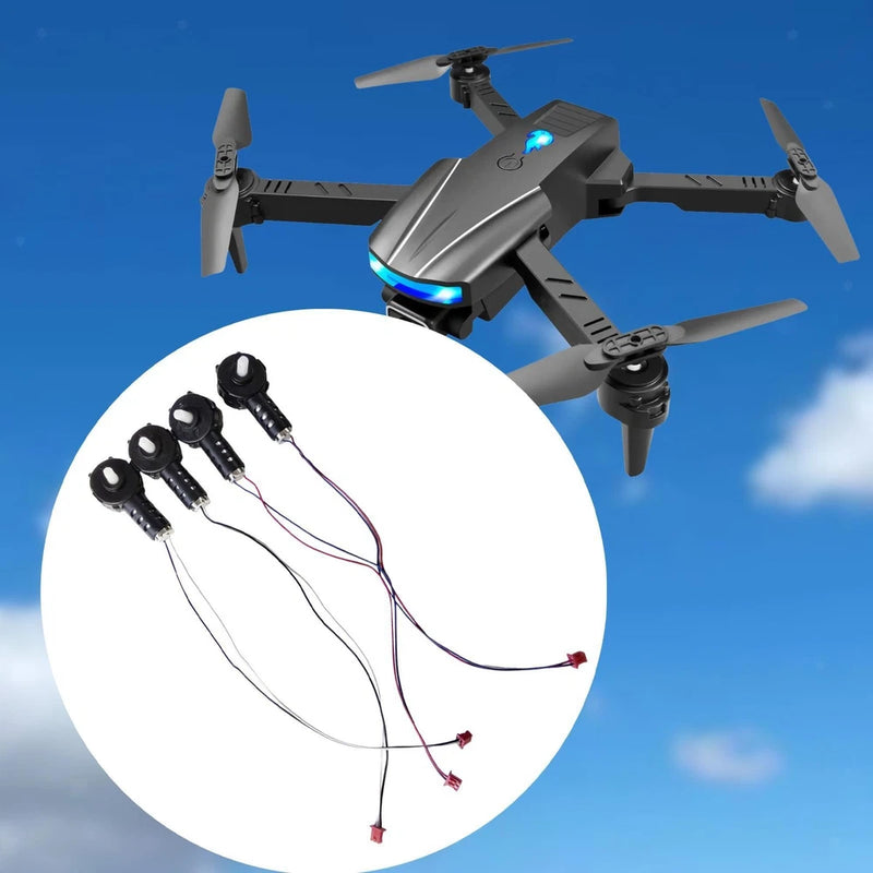 RC drone motor set with motor bases and 4 wired engines for quadcopter