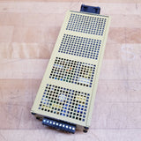 Acopian regulated DC to DC converter module with vented metal case and blue terminal connector