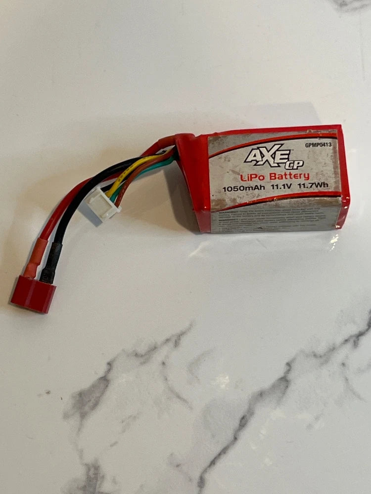 AXE CP Lithium PolymerBattery 1050mAh 11.1V 11.7wh Battery