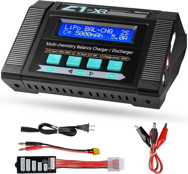 100W 10A AC DC 1 6S Lipo Battery Charger Discharger Smart Balance Lipo Charger Battery
