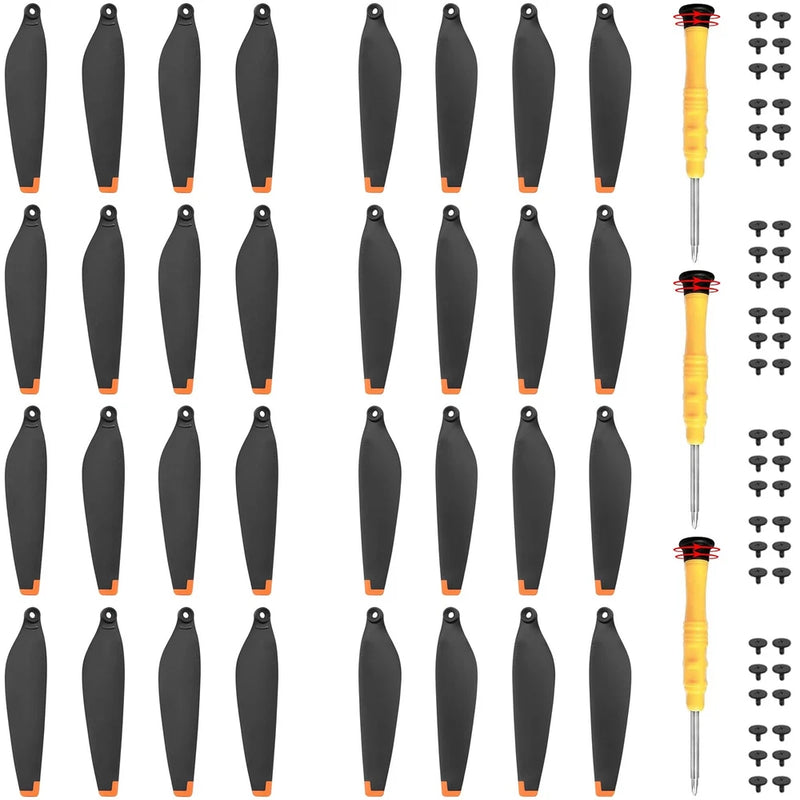 32 Pcs Low Noise Propellers Compatible with DJI Mini 4 Pro Mini 3 Pro Drone