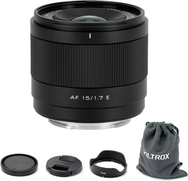 US VILTROX AF 15mm F1.7 APS-C Wide-Angle Lens for X-Mount Cameras X-E4 X-A10