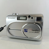 Fujifilm FinePix A405 2.0MP Digital Camera Silver Tested With Strap