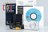 [Used] Panasonic LUMIX DMC-FX01 Pearl White Compact Digital Camera Japan