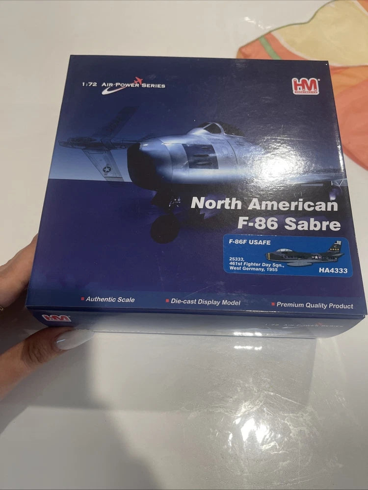 Hobby Master North American F-86 Sabre HA4333 1/72 Scale Diecast Model