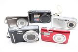 Digital Compact Cameras Inc Panasonic Lumix & Nikon Coolpix Etc x 5